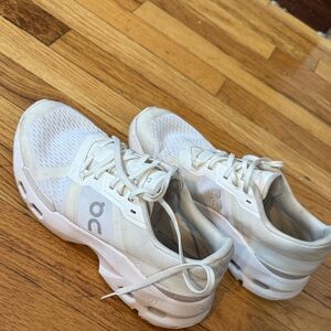 On Running  Mesh Sneakers, I wore these couple times. I have many sneakers.